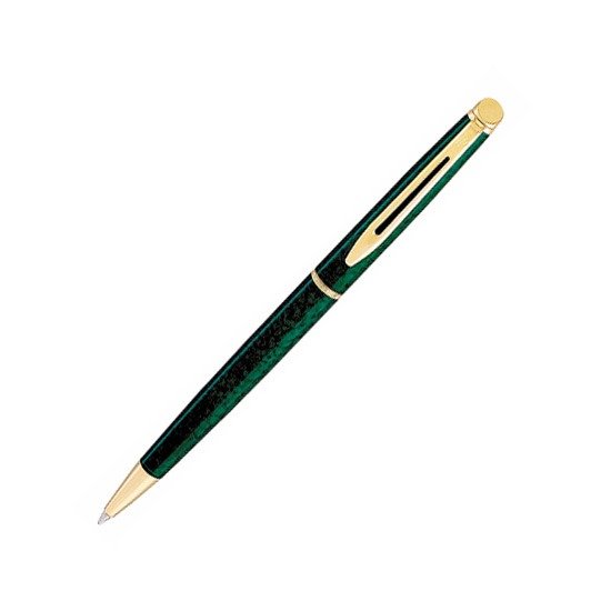 Waterman Hemisphere Green Marble Lacquer Ballpoint Pen